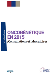 Oncogenetique en 2015 - Consultations et laboratoi
