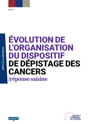 Evolution organisation dispositf de depistage