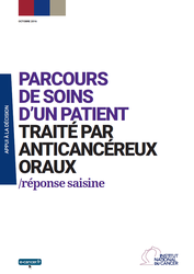 Parcours de soins patient traite par anticancereux