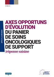 Axes opportuns evolution du panier de soins onco d