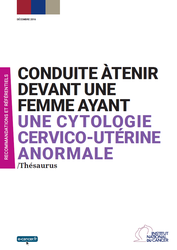 Conduite a tenir femme ayant une cyto cervico uter