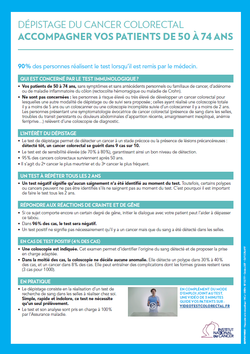 Depistage du cancer colorectal