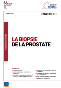 Biopsie prostate